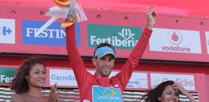 Vincenzo Nibali, 28 anni, di nuovo in testa alla classifica. Reuters