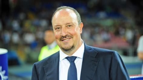 L'allenatore del Napoli Rafael Benitez