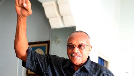 Tommie Smith a Roma. Colombo