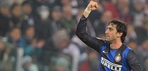 Diego Milito, 34 anni, all'Inter dal 2009-2010. Ansa