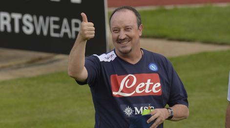 Rafa Benitez, alla prima stagione al Napoli. LaPresse