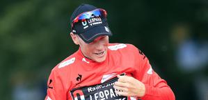 Chris Horner, 41 anni, vincitore della Vuelta. Bettini