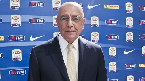 Adriano Galliani, amministratore delegato del Milan. LaPresse