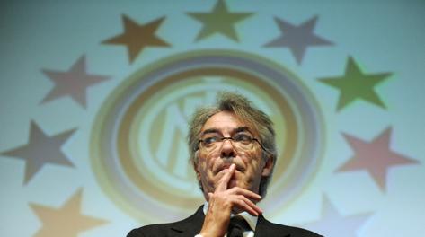 Massimo Moratti, 68 anni, presidente dell'Inter dal 1995. Ansa