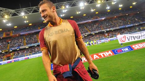 Francesco Totti, 37 anni. Ansa