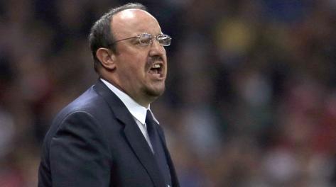 Rafa Benitez, prima stagione da tecnico del Napoli. Reuters