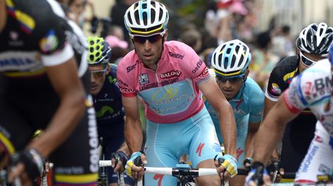 Vincenzo Nibali, vincitore del Giro 2013. Ap
