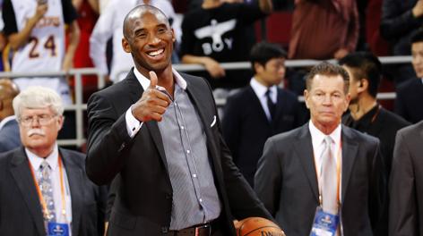 Kobe Bryant  il pi popolare in Cina. Reuters
