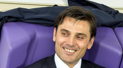 Vincenzo Montella soddisfatto della sua Fiorentina. Afp 