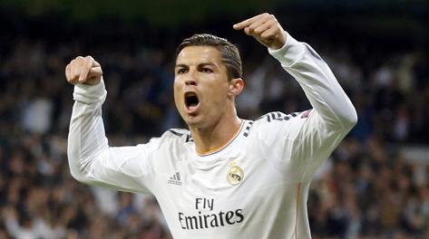 Cristiano Ronaldo, doppietta alla Juve. Reuters
