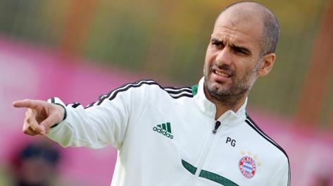 Pep Guardiola, allenatore del Bayern Monaco. Epa
