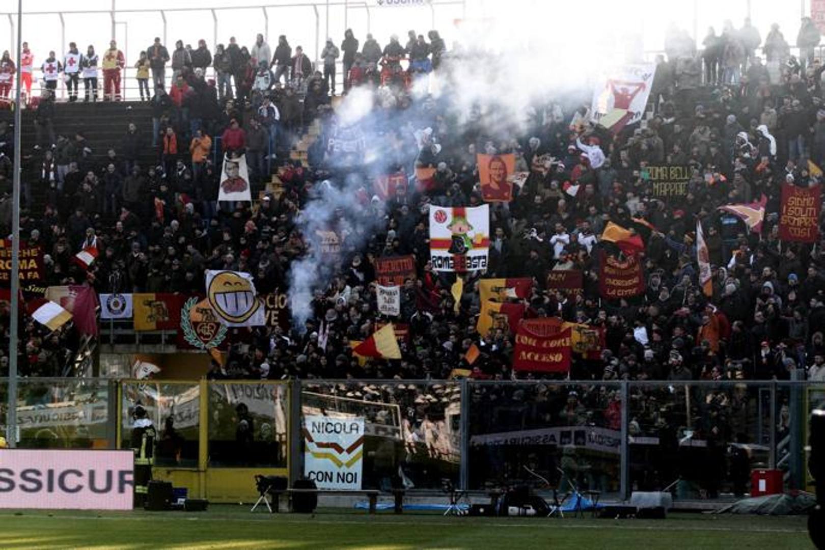 Roma ultras. Ультрас Аталанты. Ultras on Tour.