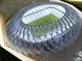 Il progetto di un impianto qatariota previsto per i Mondiali 2022. Reuters