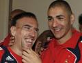 Karim Benzema, 26 anni, e Franck Ribery, 30 anni, . Ap