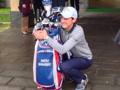 Il golfista azzurro Matteo Manassero, 20 anni