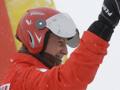 Michael Schumacher sulla neve. LaPresse