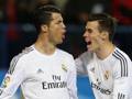 Ronaldo festeggiato da Bale. Reuters