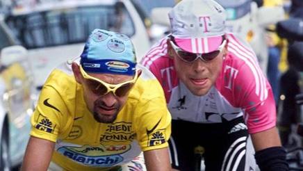 Marco Pantani e Jan Ullrich al Tour