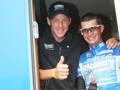 Lance Armstrong e Paolo Savoldelli. Bettini