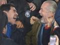 Maradona con Higuain quando il Pibe era c.t. dell'Argentina. 