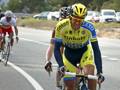 Alberto Contador al Giro di Catalogna. Epa
