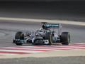 Lewis Hamilton sulla Mercedes W05. LaPresse