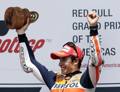 GP Austin 2013: Marquez festeggia la sua prima vittoria in MotoGP. Ap
