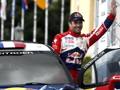 Sebastien Loeb, nove titoli mondiali nei rally. Afp