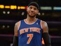 Carmelo Anthony, ala dei New York Knicks. Afp