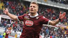 Immobile contro l'Udinese: ora il granata è capocannoniere. Ansa