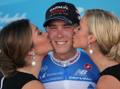 Rohan Dennis, 23 anni, vincitore della terza tappa del Giro di California. AFP