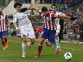 Diego Costa contro Pepe nell'ultima sfida tra Atletico e Real Madrid. Reuters