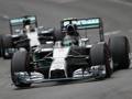 Rosberg davanti a Hamilton a Montecarlo. Reuters