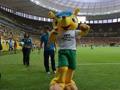Fuleco, la mascotte ufficiale di Brasile 2014. Afp