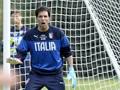 Gigi Buffon, 36 anni, salta la prima Mondiale. LaPresse