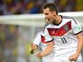 Miroslav Klose, 15 gol nella storia dei Mondiali. Afp