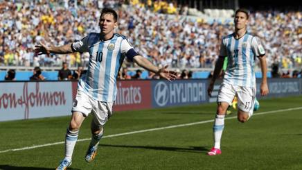 Mundial, Argentina-Irán 1-0: Messi marca en el minuto 91.  Sabella ya está en octavos de final