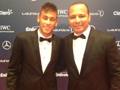 Neymar con suo padre