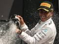Lewis Hamilton, vincitore a Silverstone. Reuters