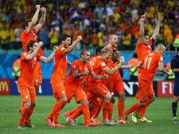 L'Olanda vittoriosa ai rigori contro la Costa Rica. Getty 