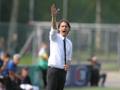 Pippo Inzaghi, 40 anni, un anno da allenatore della Primavera al Milan. Fotogramma
