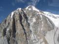 Il Monte Bianco, dotografato dal versante Freney