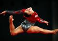 Claudia Fragapane in azione durante le finali di ginnastica ai Giochi del Commonwealth di Glasgow (Getty Images)