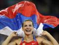 La donna dei record: Yelena Isinbayeva, campionessa di salto con l’asta. Epa