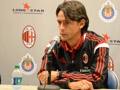 Il tecnico del Milan, Filippo Inzaghi. LaPresse