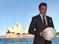 Alessandro Del Piero nelle vesti di ambasciatore del calcio australiano. Afp