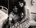 Maradona in ospedale con la figlia Dalma. Instagram