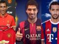 Angel Di Maria, Luis Suarez e Mehdi Benatia: un tris da quasi 200 milioni di euro