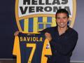 Il neoacquisto del Verona, Javier Saviola, 32 anni. Grigolini-Fotoexpress