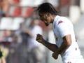 Amauri Carvalho de Oliveira, 34 anni, esulta dopo aver segnato il primo gol con la maglia del Torino. LaPresse
